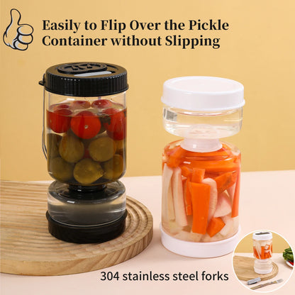 Olive Filter Glass Container