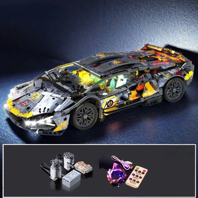 RC Roadster Építő Autó 1 14