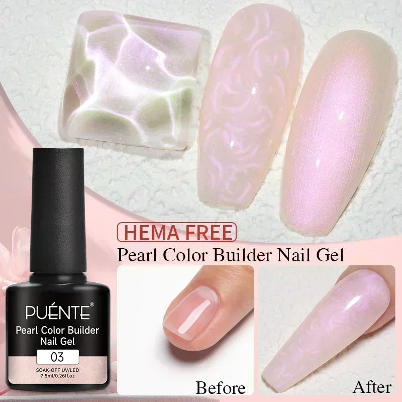 Puente Cat Eye Gel Fényes Kék