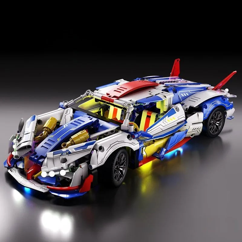 RC Sportautó Építő Készlet