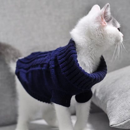 WANGMEOW Kutya Kabát Kötött
