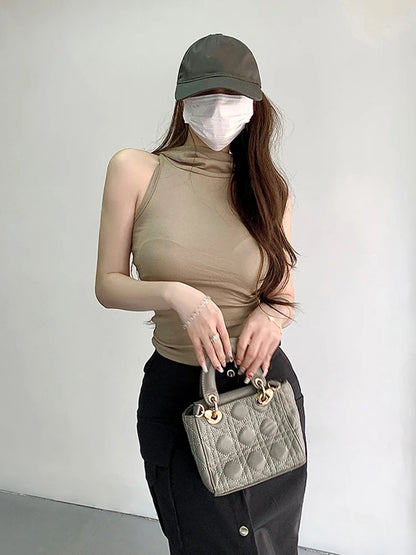 JEYONG Kapucnis Crop Top Női