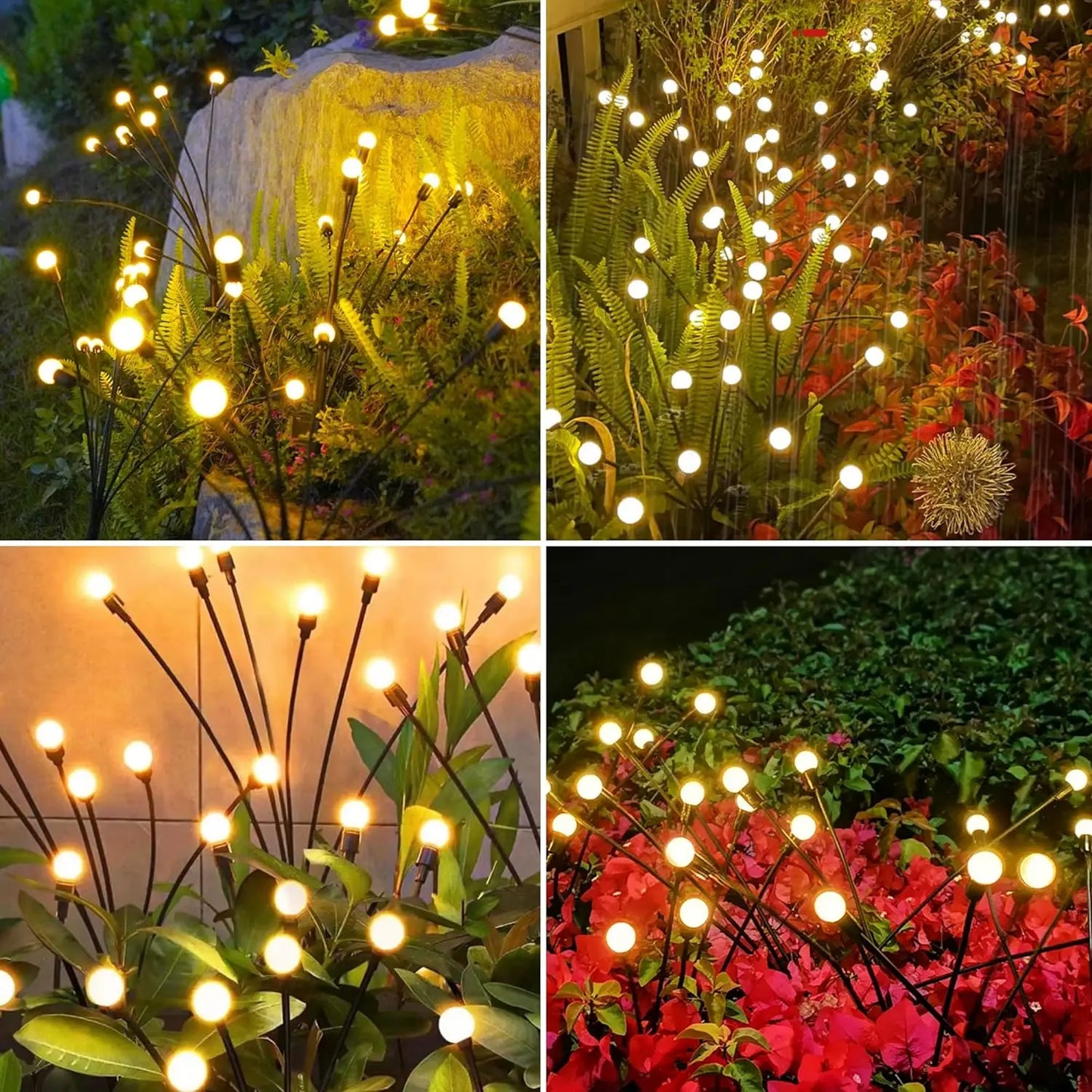 Kerti Lámpa 10 LED - Napelemes