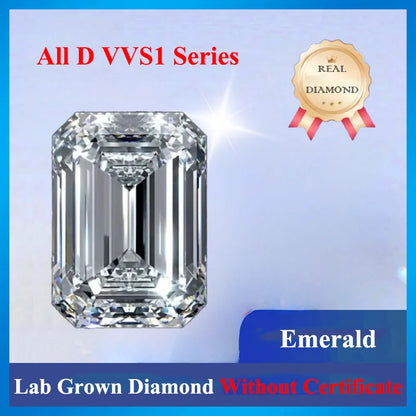 AITERNITY 0.5ct 16 Darab Emerald Fancy Diamond Laboratóriumban Növesztett Gyémánt Különleges Kedves Barátnak