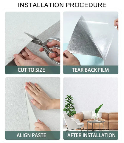 Öntapadó 3D Habfal Vízálló