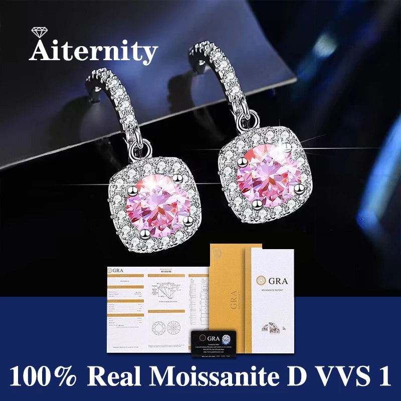 Moissanite Fülbevaló Aiternity