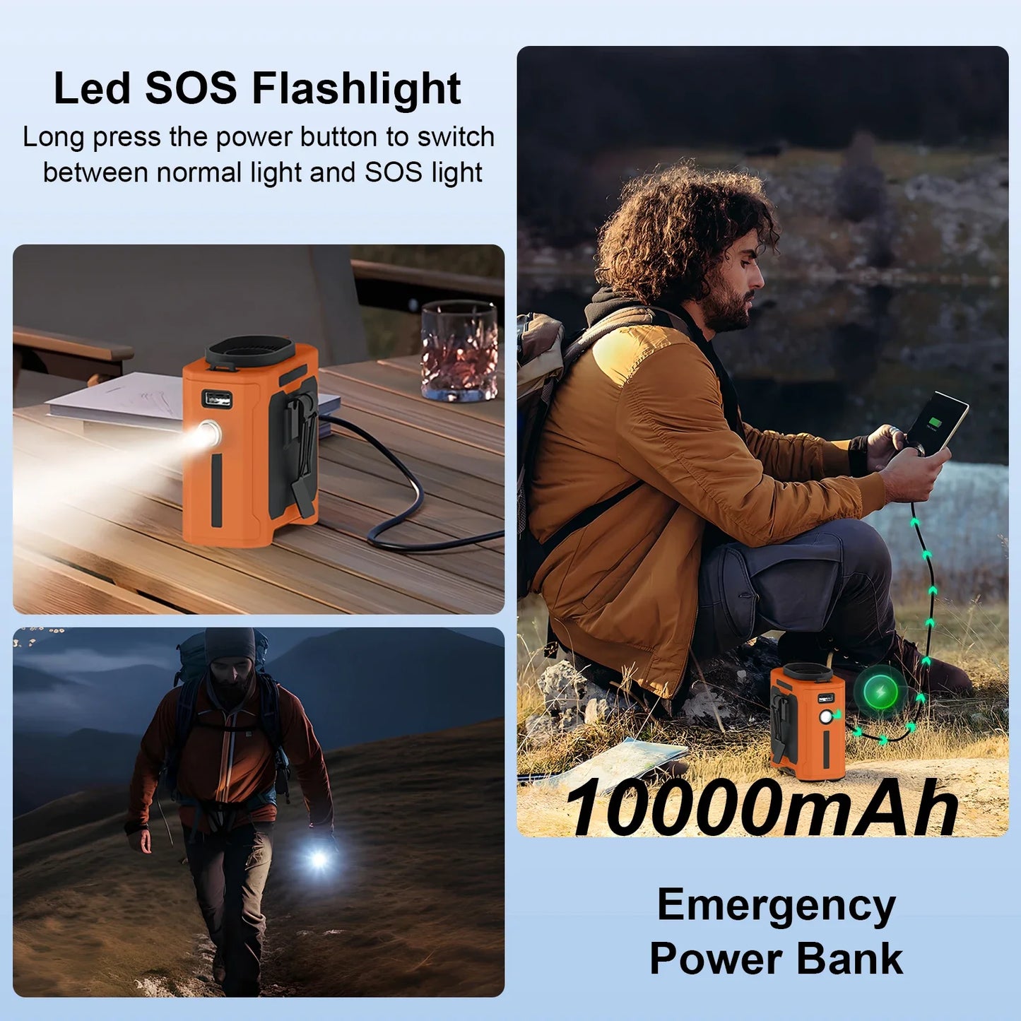 VentClip DerékVentilátor - LED
