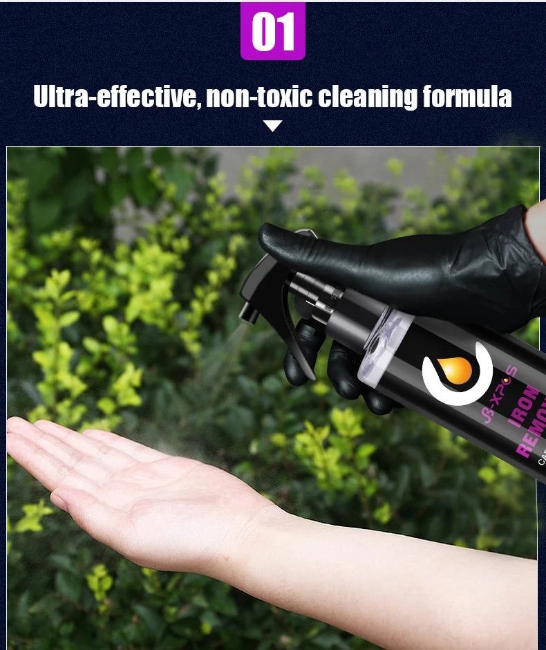 Professzionális Keréktisztító Spray 50ml/100ml - Vasleválasztó Rozsdaeltávolító