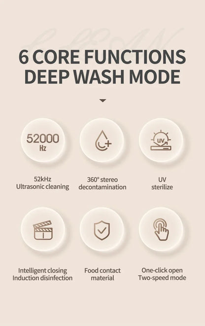 Xiaomi Ultrahangos UV Fogtisztító