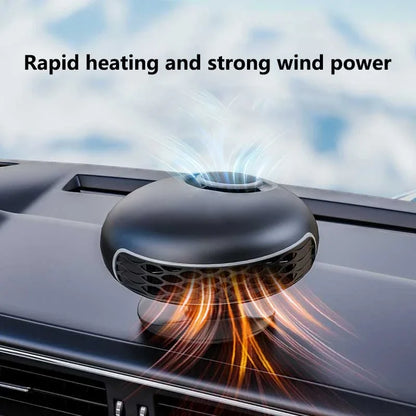 Xiaomi 12V/24V Autós Fűtő-Hűtő 2in1 - 360° Forgás, Gyors Melegítés, Összecsukható