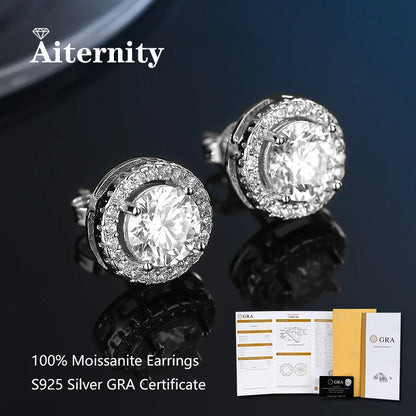 Moissanite Fülbevaló AITERNITY