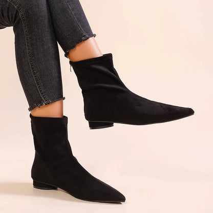 Stiefel Obermaterial aus PU, Latexsohle