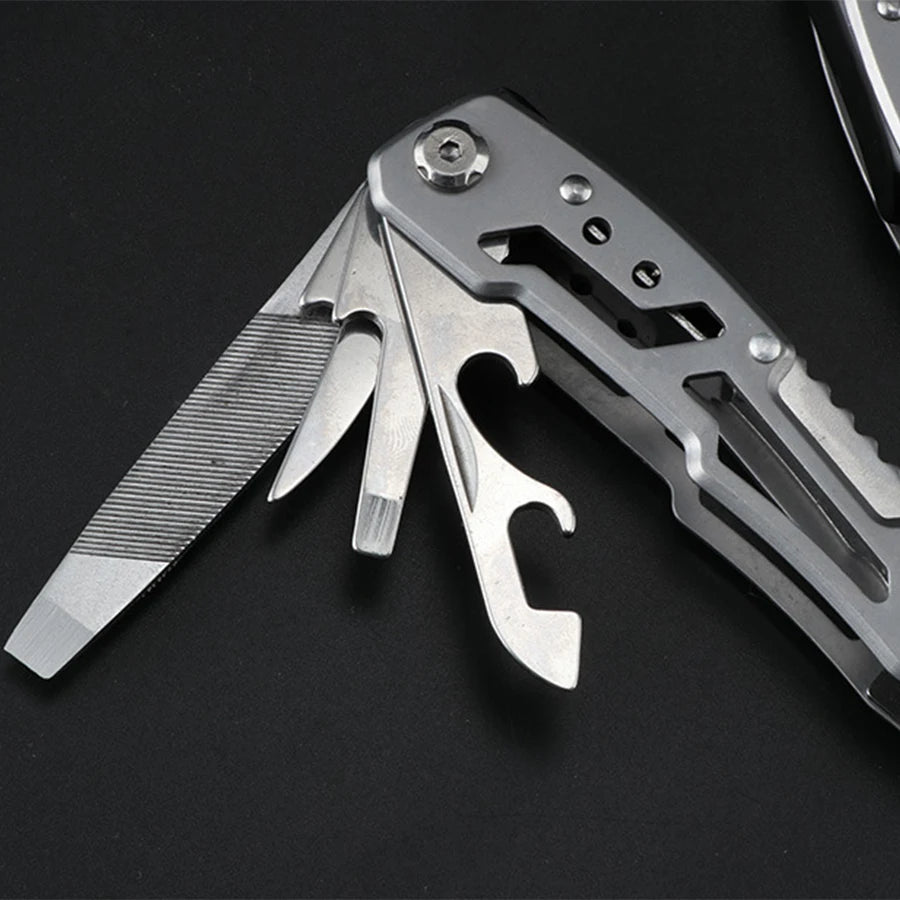 Kemping Multitool Rozsdamentes