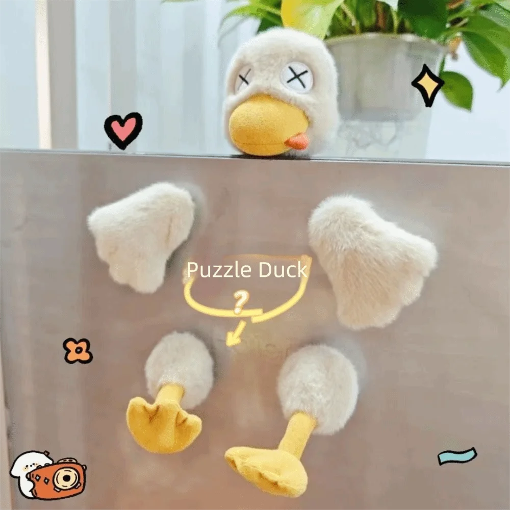 Mágneses Kiveheto Kacsa Plüss