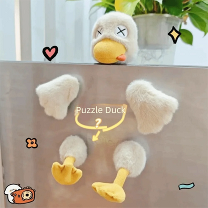 Mágneses Kiveheto Kacsa Plüss