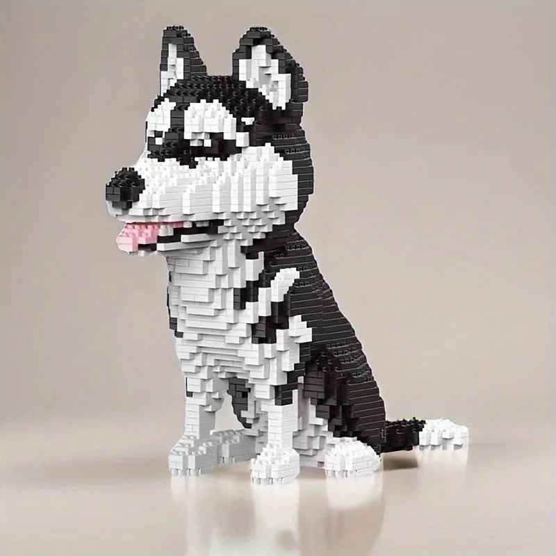 Husky 3586-Piece 3D Puzzle Building Block Set - Oktatási Modell Készlet 14 Év Felett, Ideális Ünnepi Ajándék