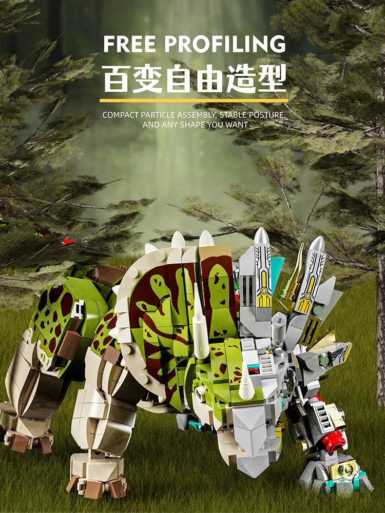 Nonece Dino Building Block Model