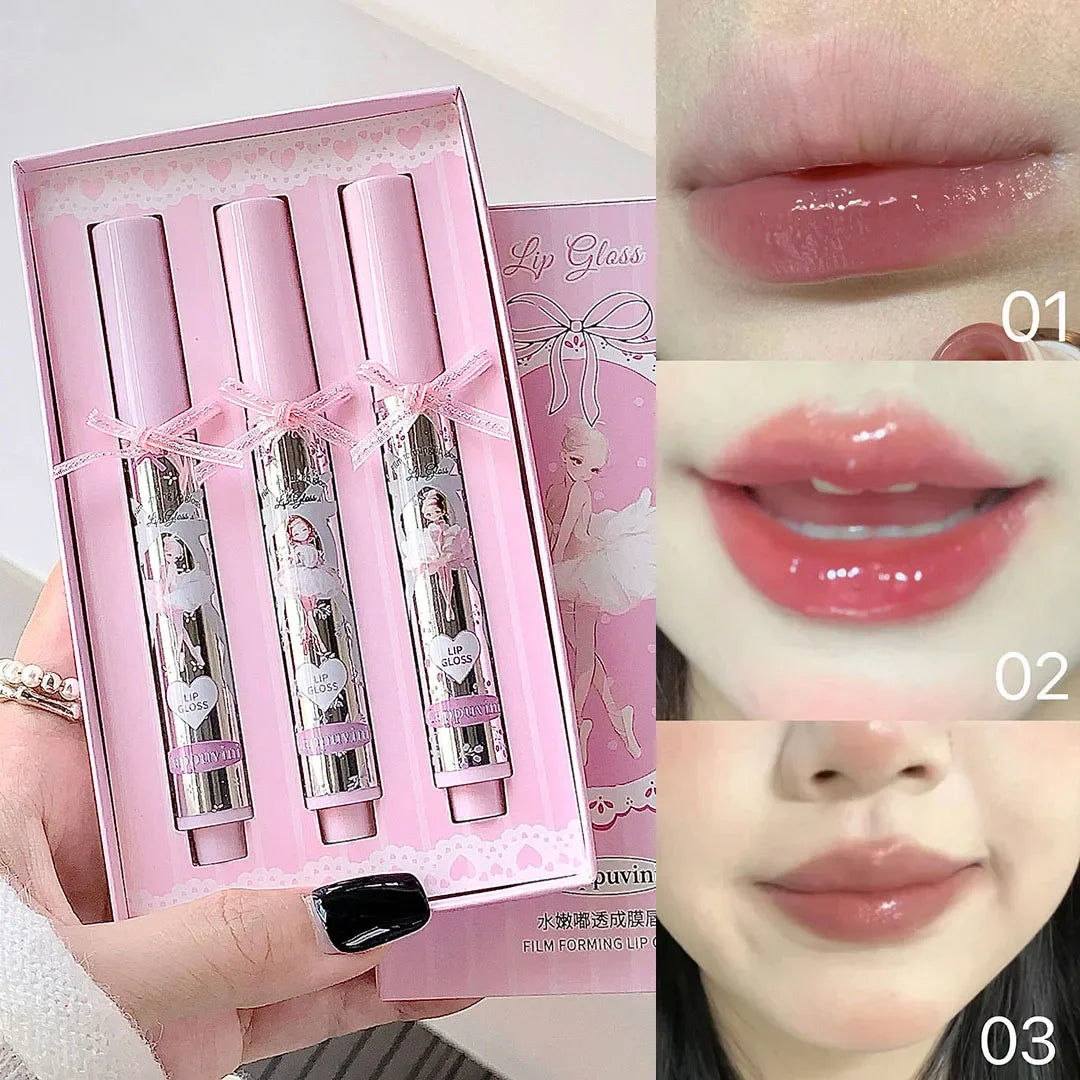 Lip Gloss Szett Tartós Vízálló