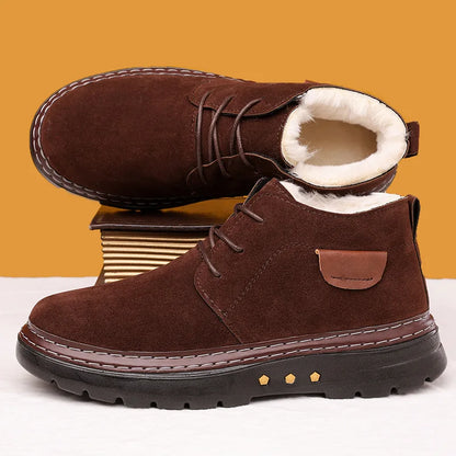 YBQJOO Winterstiefel bequem