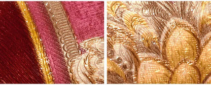 DZQCN Damask 3D Tapéta Vízálló
