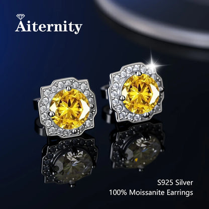 AITERNITY Moissanite Fülbevaló
