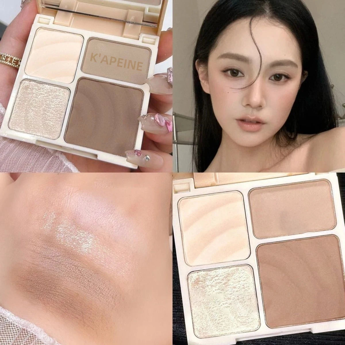 3D Kontúr Bronzer Paletta