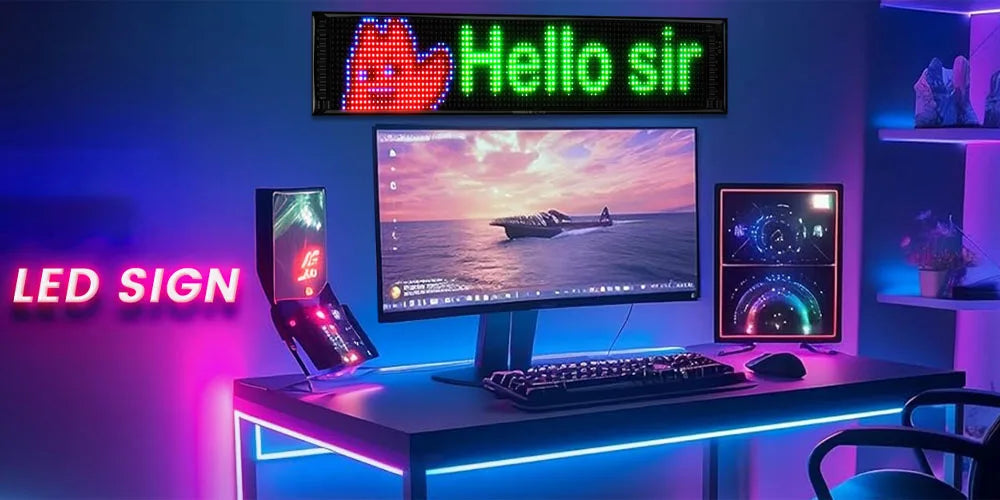 LED Kijelző Görgető Szöveg
