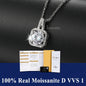 Moissanite Igazi Női Nyaklánc