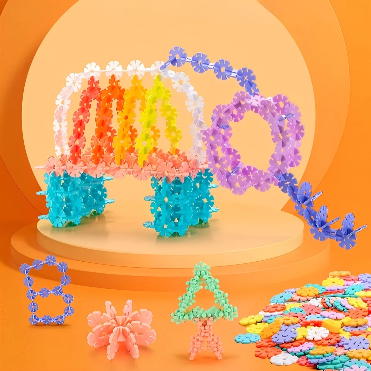 Snowflake Developmental Building Toy