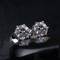 Moissanite Csavaros Fülbevaló