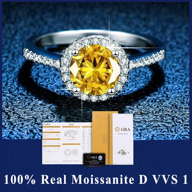 Moissanite Gyűrű AITERNITY