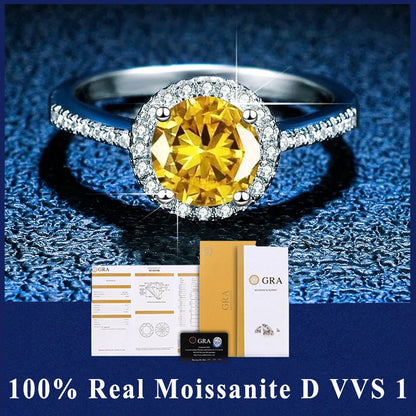 Moissanite Gyűrű AITERNITY