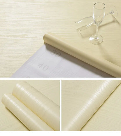 Wood Pattern Self-Adhesive Wall Film