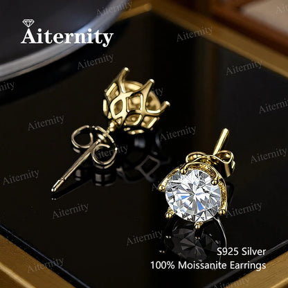 Aiternity Moissanite Fülbevaló