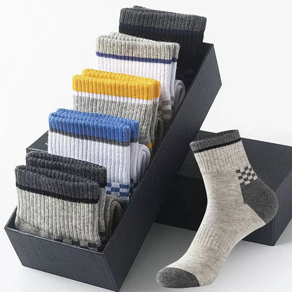 NONECN Herren-Baumwoll-Knöchelsocken, atmungsaktiv – Bequeme Sommersocken für den Alltag