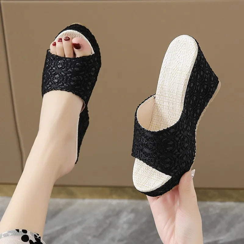 RZSMTYA Women's Sandals Wedge