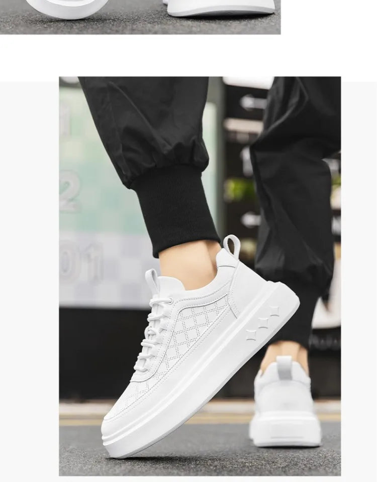 Férfi Casual Sportcipő - Lélegző Platform Sneaker