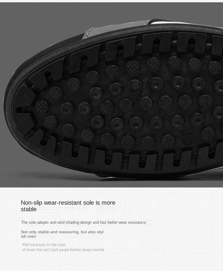 Férfi Nyári Félcipő Baotou Papucs - Divatos Lapos Talpú Bean Shoes