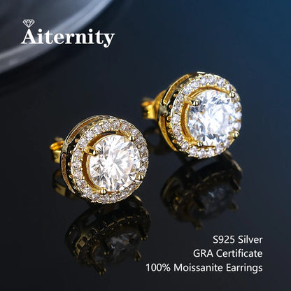 Aiternity Moissanite Fülbevaló