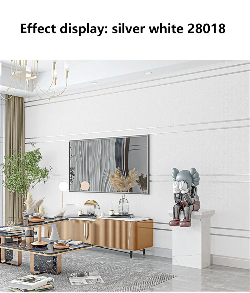 DZQCN Velvet Tapéta Vízálló 3D