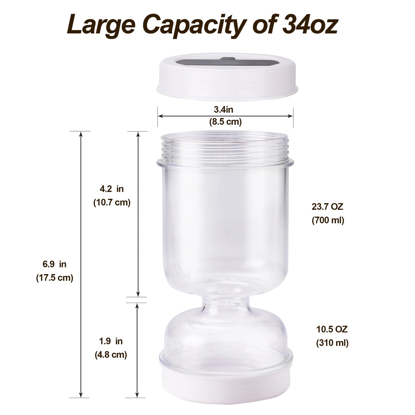 Premium Olive Filter Glass