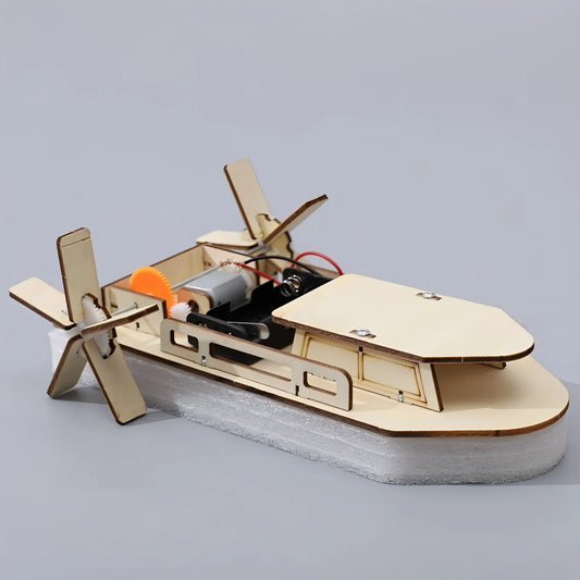 Wooden Educational Ship Building Toy