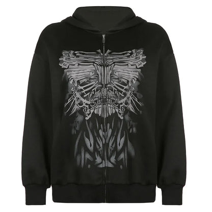 Liva Girl Y2K Gothic Hoodie