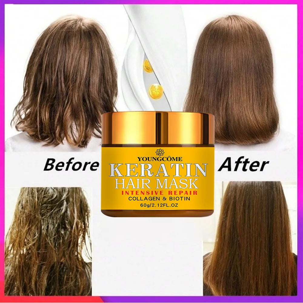 Hajmaszk Biotin Keratin Nőknek