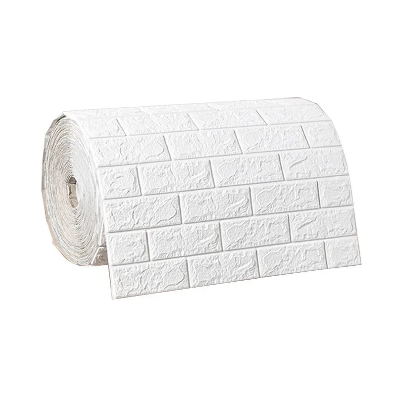 DZQ 3D Tapéta Fehér Falpanel
