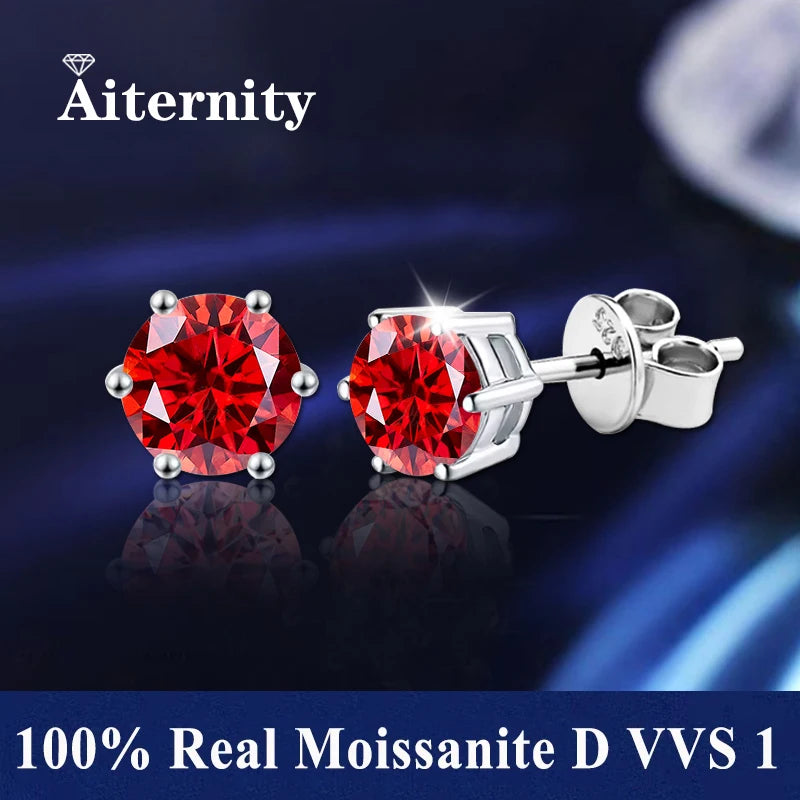 Aiternity Moissanite Fülbevaló