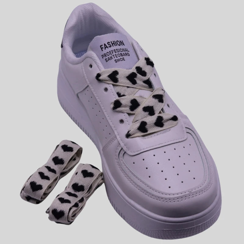 LEOSOX Fűzőszál Polyester Lapos