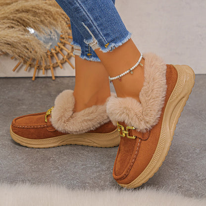 Stiefeletten mit warmem Plüschfutter
