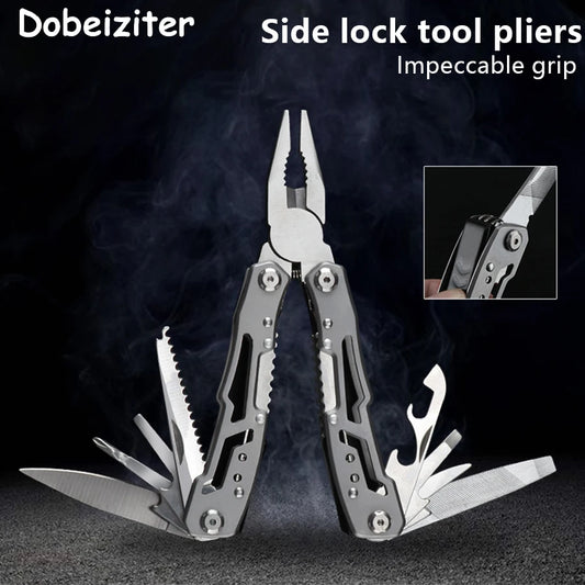 Kemping Multitool Rozsdamentes