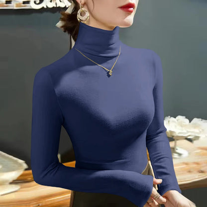 JEYONGZOOCN Turtleneck Warm Women